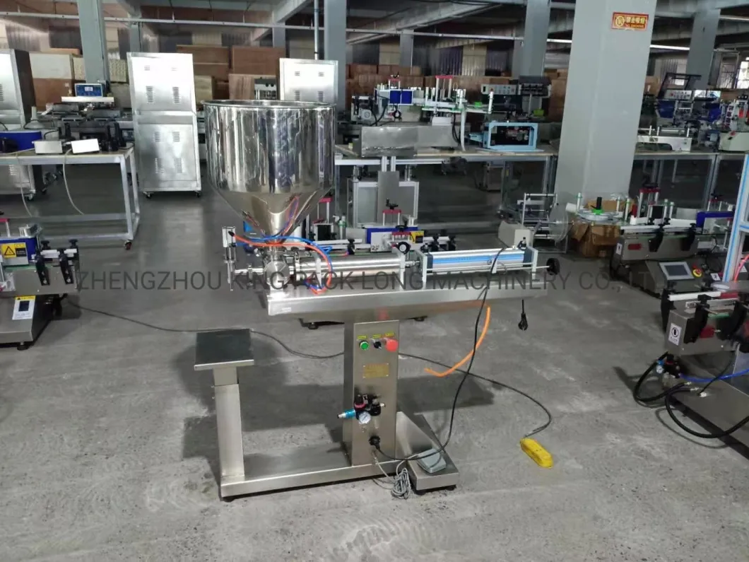 Vertical Floor Single Head Liquid/ Paste Filling Machine