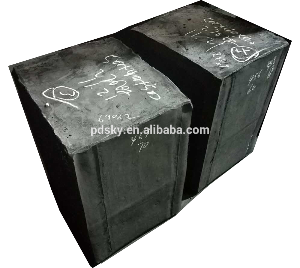 Bloc Graphite Moulded High Hardness àrd-inbhe