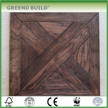 Brushed parquet Oak flooring