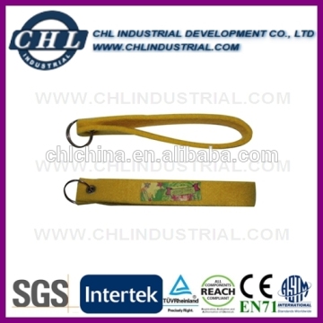 Double layer felt keyring for sale