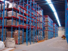 Warehouse Storage Drive in Shelving