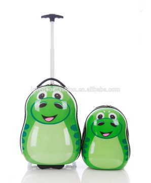 Super Cool Panda Shape Design Walking Kids Suitcases And Backpack Set China Factory Wholesale