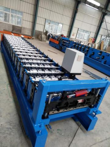 Ibr roof sheet panel corrugated roll forming machine