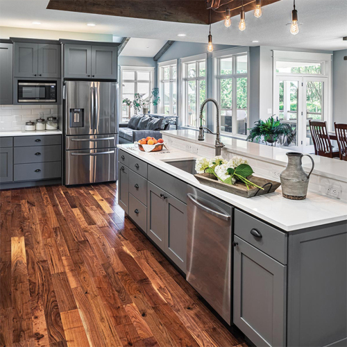 Gabinetes de cocina competitivos de estilo de madera maciza