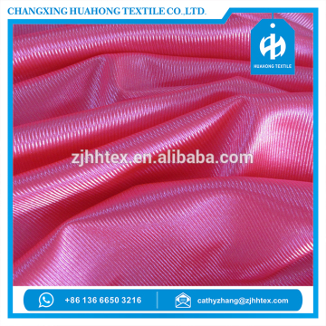 Polyester tricot shinning dazzle fabrics used for sportswear for textile importers