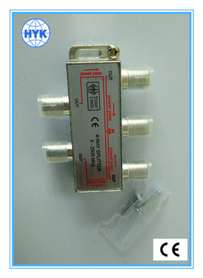 Wholesale 4ways TV splitter