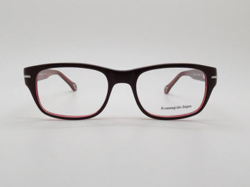Dark Red Eyeglasses Ermenegildo Zegna Branded Optical Frames Vz3583c Col.ae2
