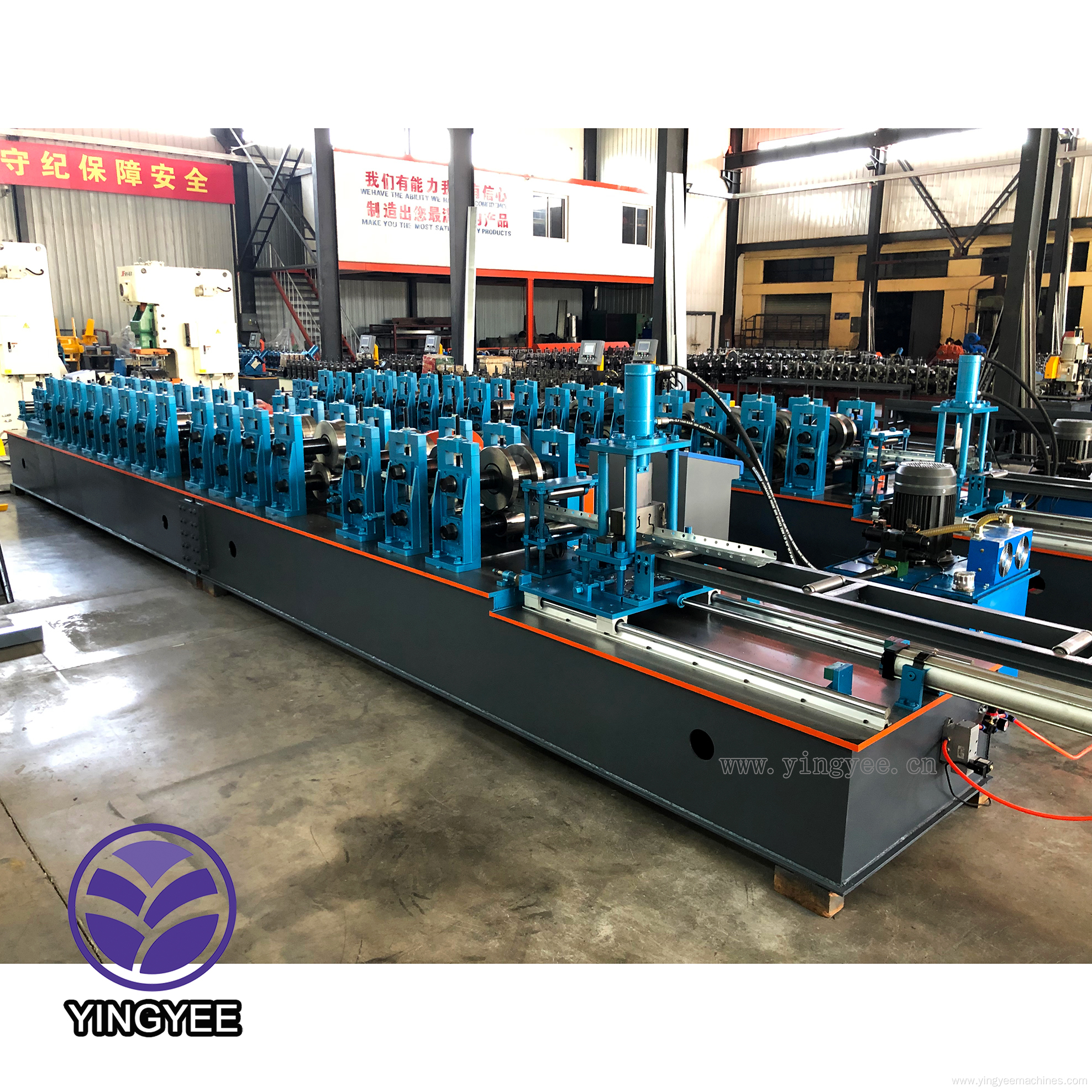 storage rack shelf system roll forming machine