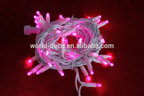 rubber cable LED light chain / Outdoor LED tree light / waterproof party decoration lights