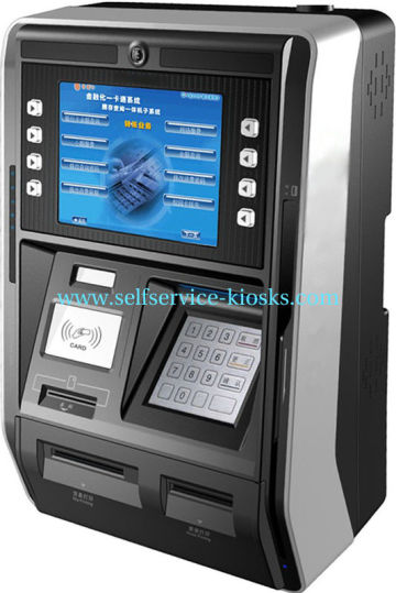 Retail / Ordering / Payment, Account Inquiry And Transfer Touch Screen Multimedia Kiosks