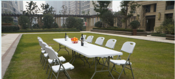 Folding table for wedding