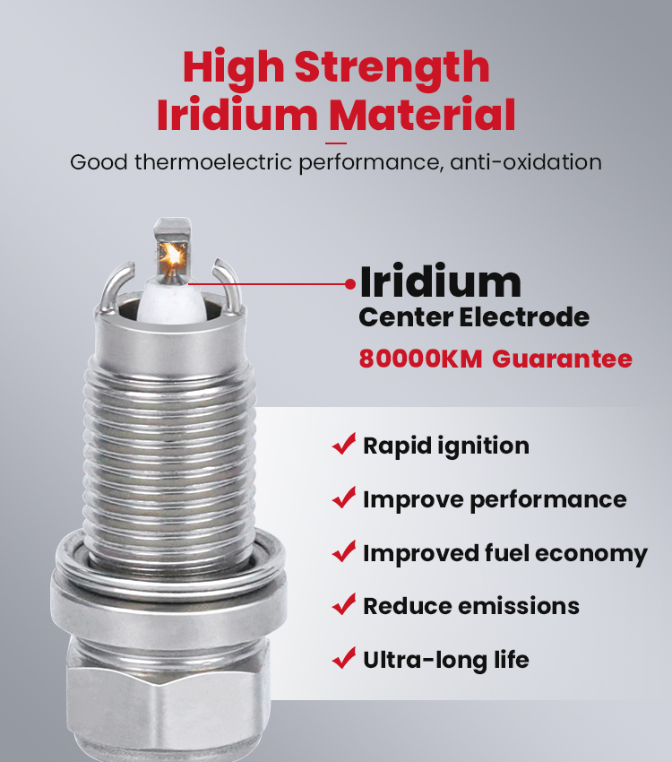 Double Iridium Spark Plug for Toyota