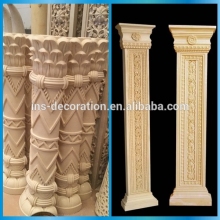 Architectural design cast stone roman pillar