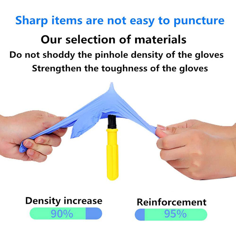 의료 빠른 딜리버리 니트릴 일회용 장갑 도매