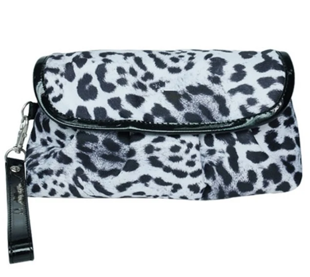 European-American Style Ladies Fashion Leopard Printed Clutch Bag