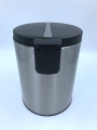 Hot Selling Slack Black Lid Trash Can