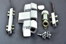 Small Hardware for Aluminum Door Leafs