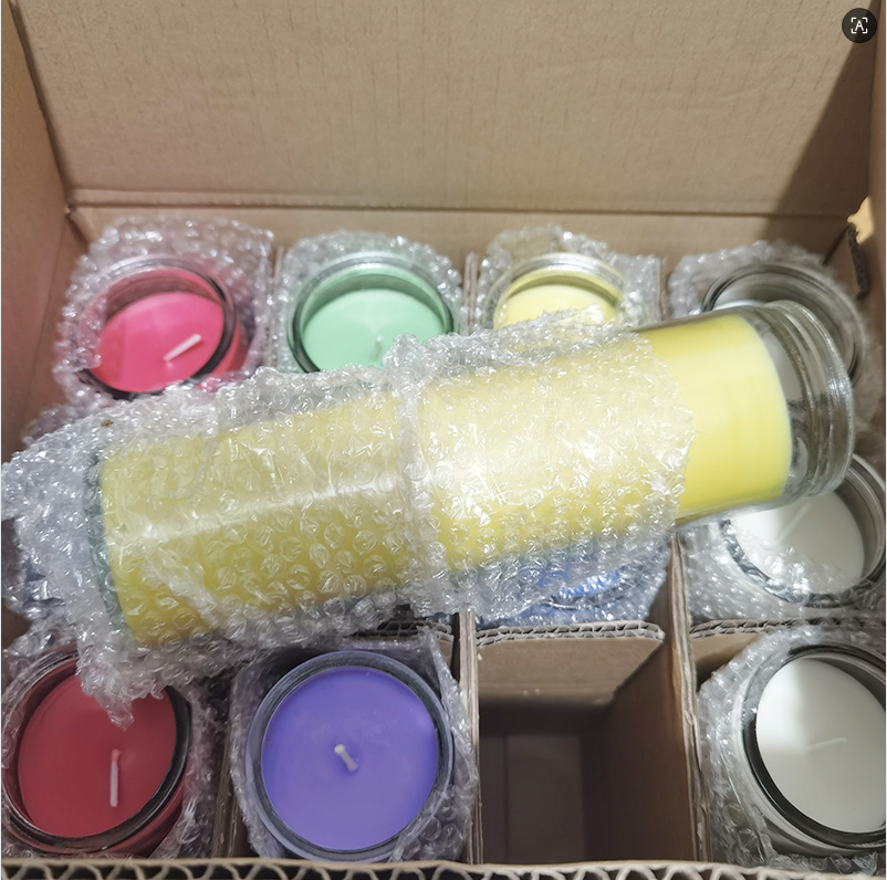 Мульты -колер 8 цаляў Рэлігійныя свечкі свечкі свечкі