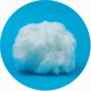 0.5D 51mm Micro PSF Fibers Virgin