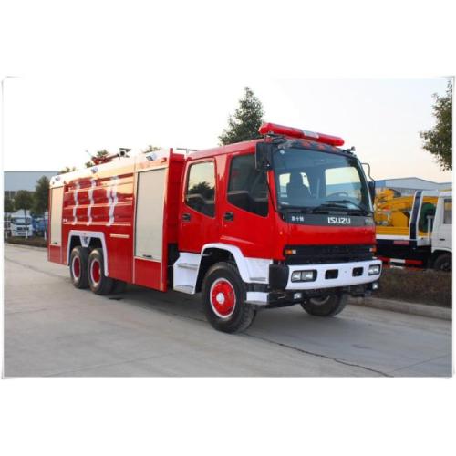 Isuzu 4x2 6x4 camión de bomberos de bister de rescate de espuma