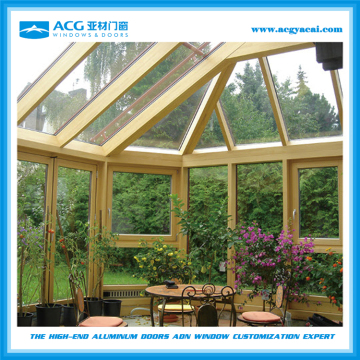 Thermal break good price Winter Garden from China /glass garden rooms