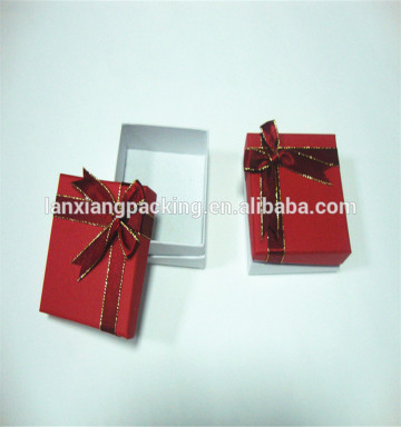 Promotional Small Gift Box With Ribbon Design