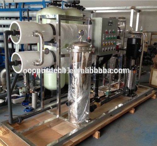 Reverse Osmosis water filter with 5TPH water distillation plant