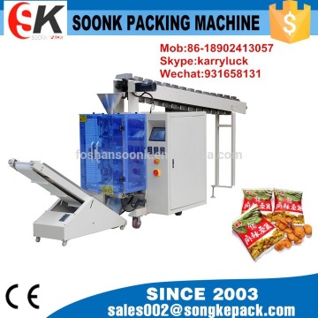 SK-200BT automatic shimp crackers packaging machine