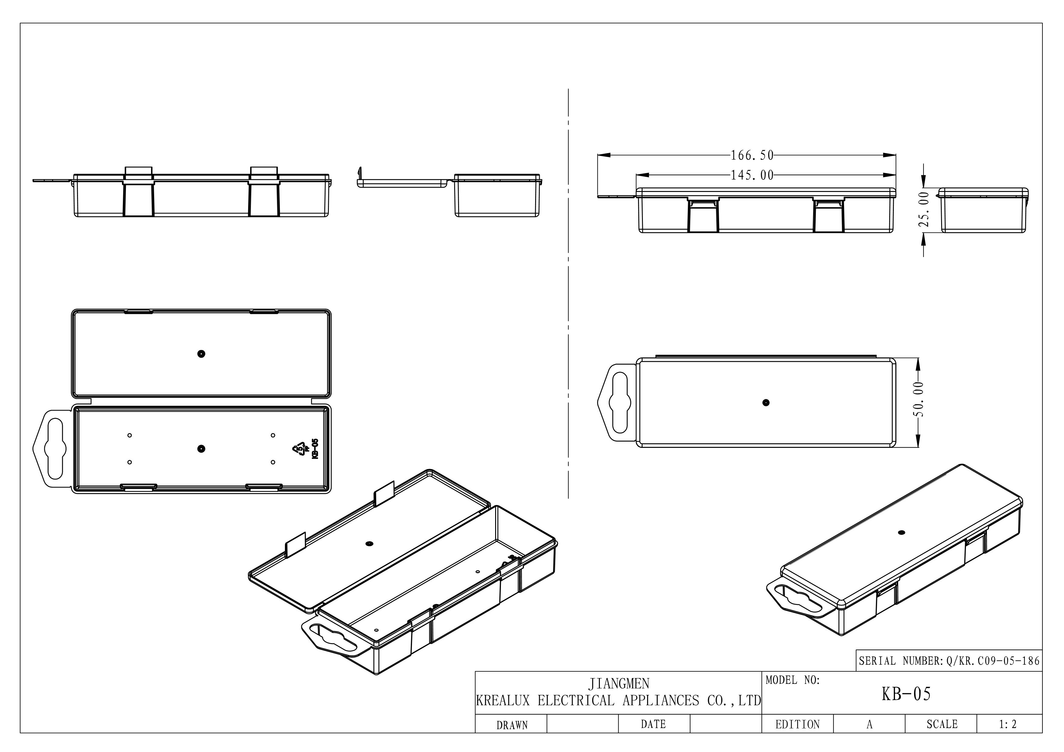 Beleks Plastic Packing Box