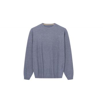 Pull à col rond oversize texturé en tricot pour hommes