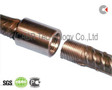 Parallel Thread Rebar Splice With Upsetting End