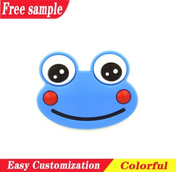 Rubber accessories frog design PVC accessories