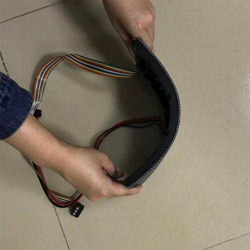 Flexible curved soft outdoor led big video wall