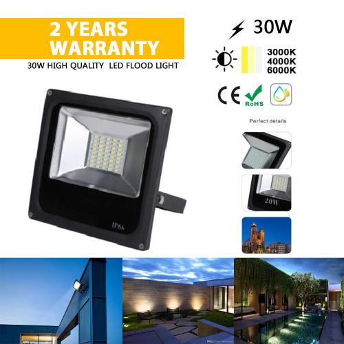 30W LED ضوء الفيضانات في الهواء الطلق الإضاءة الحديثة