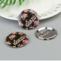 Custom Anime Round Tin Badge Pin Button
