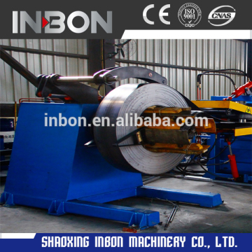 5 tons hydraulic decoiler with pressing arm