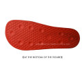 Factory Men Slipper EVA Red Sandal No Slip Outdoor Logo Strap Shoe