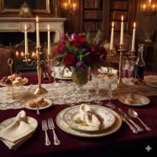 Romantic Table Setting Set