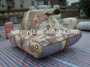 2016 Sunjoy hot sale inflatable tank Paint Ball Bunker for sale