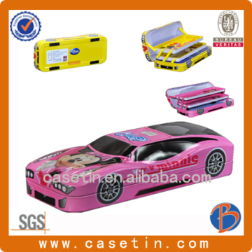 magnetic car pencil tinbox/wholesale pencil box /pencil box metal