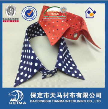 shirt collar fusible interlining using for collar & cuff of shirt