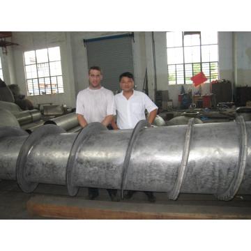 Screw extrusion dewatering machine