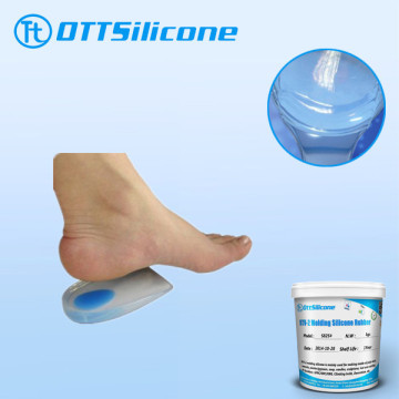 Liquid silicone rubber for shoe insole making