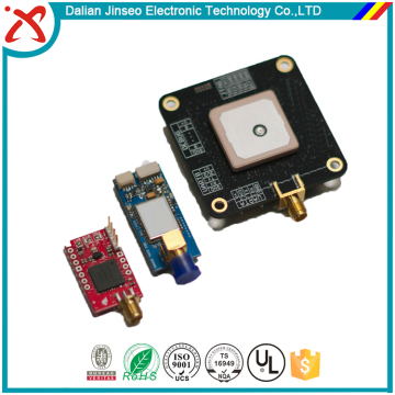 custom blind buried vias multilayer pcb gps board
