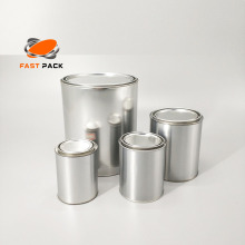 Quart Metal Can with Lever Lid for Paint