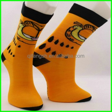 jacquard Garfield mens patterned socks