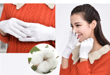 Disposable White Inspection Gloves