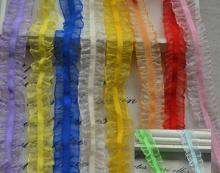 ruffle elastic lace rolls for garment/ wedding garter