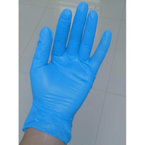 Gants en vinyle nitrile 100pcs gants jetables en mélange de nitrile de vinyle