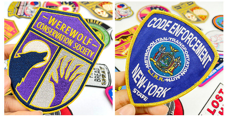 Direct factory production Patch, High quality Custom Patches Embroidery Fast delivery